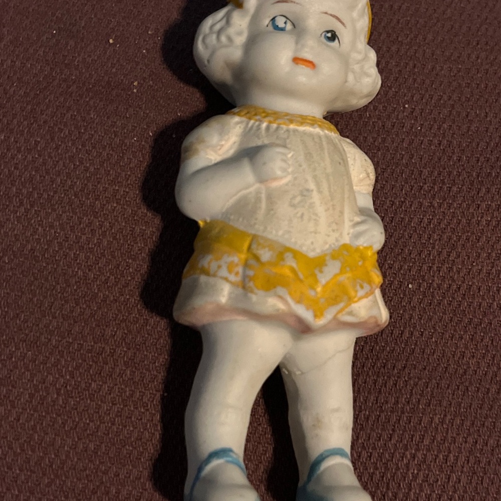 VINTAGE porcelin Doll/ANTIQUE...Made in germany